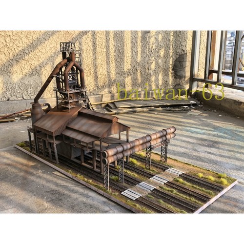 Scale train model - model, sand