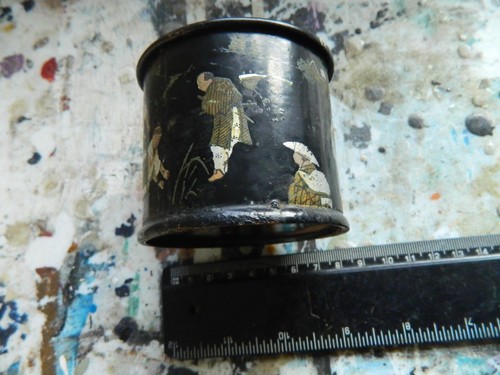 Antique chinese papier - antique, mache
