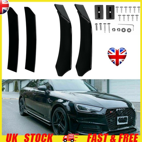 Glossy black front - glossy, lip
