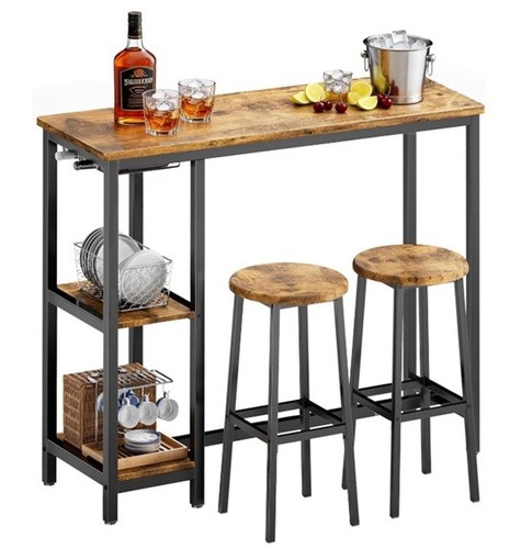 Xbro bar table - and, stools