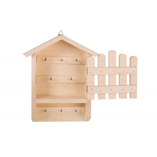 Wooden key cabinet cupboard - key,