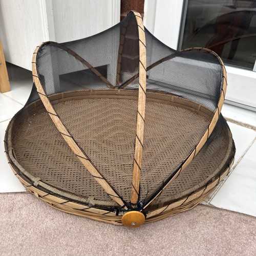Large bamboo wicker baskets - bamboo,