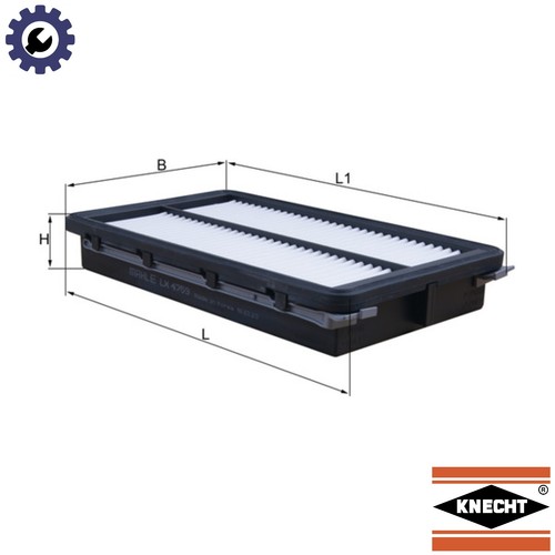Air filter 4759 - lx, for
