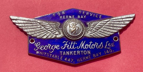 Rare 1960s kent motor dealers - rare,
