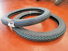 Honda C50 C70 C90 Cub C90Cub Tyre Pair Set Tyres 2.50x17 vee rubber quality