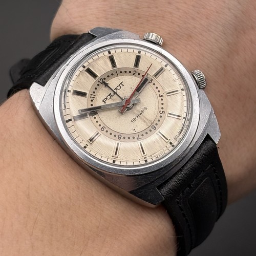 Vintage poljot alarm - vintage, watch