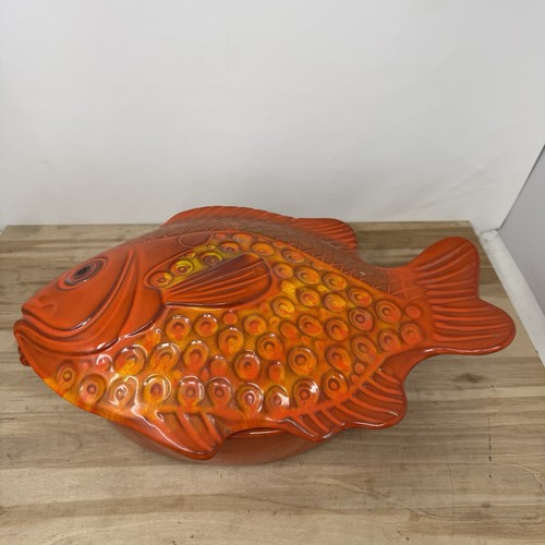 Vintage pacific stoneware fish - pacific,