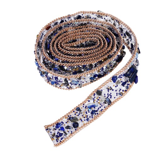 Crystal rhinestone ribbon sew - rhinestone,