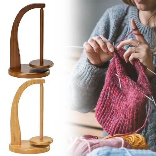 Handmade yarn spinner wooden - yarn,