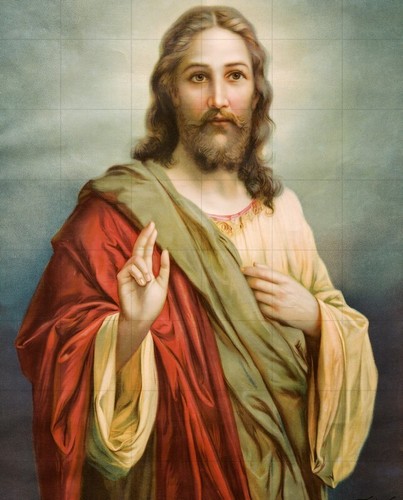 Jesus x 8 religious - jesus, 10"