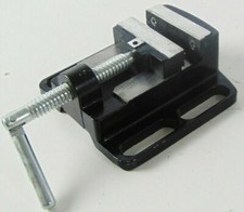 Bench Vice Pillar Press Budget Drill Cross Sliding Milling Workshop 2.5"