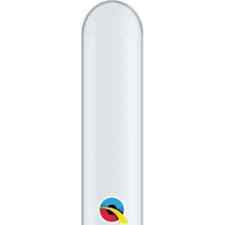 10 x 260q Clear latex balloons Qualatex Brand L3