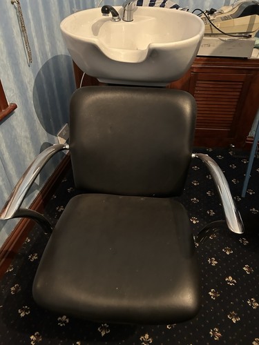 Hairdressers washing chair - hairdressers,