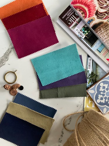 Matt velvet fabric upholstery - matt,