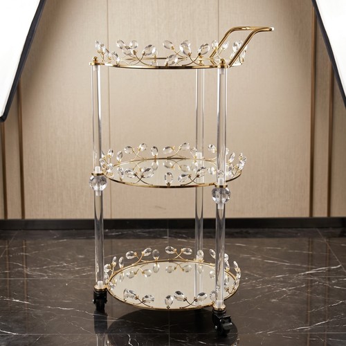 Luxury tier gold - 3-tier, round