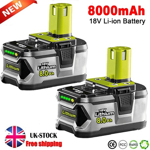 2pack for ryobi - 2pack, 8.0ah