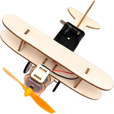 BESPORTBLE Wooden Airplane Model Kit for Boys and Girls Diy Handicraft Glider E