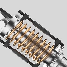 Coil spring compressor tool - coil,