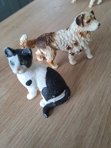 Schleich dog and - schleich,