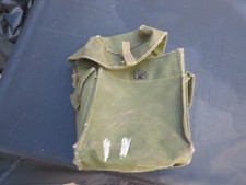 WW 2 BRITISH ARMY GAS MASK CASE DATED 1943