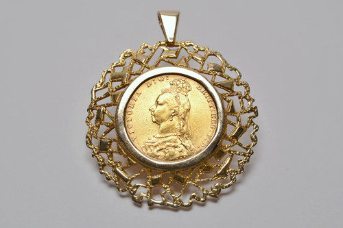 1890 gold full sovereign - 1890,