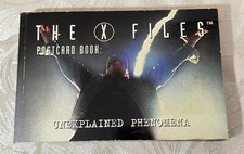 The X-Files Postcard Book: Unexplained Phenomena - Book 1 - 1997 - Complete