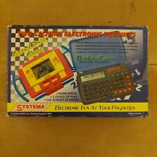 SYSTEMA Grand Prix LCD Handheld Game & Data-Can Organiser VINTAGE 90'S RARE