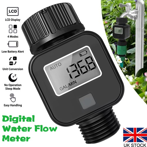 Digital water flow meter - water,