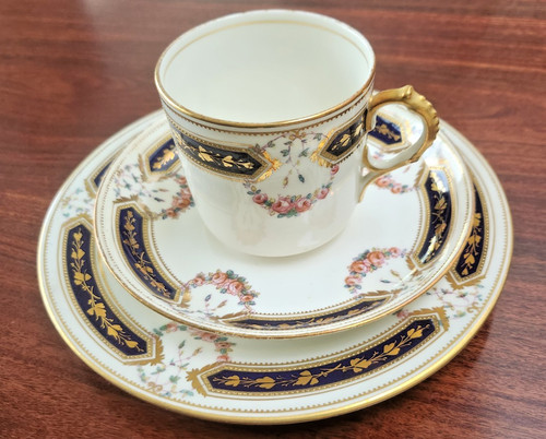 Victorian bone china - victorian, trio