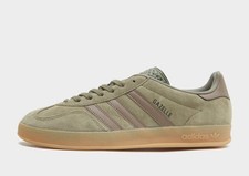 Adidas Originals Gazelle Indoor ( Men Size: UK 10 EUR 44.5 ) Olive Strata / Gum