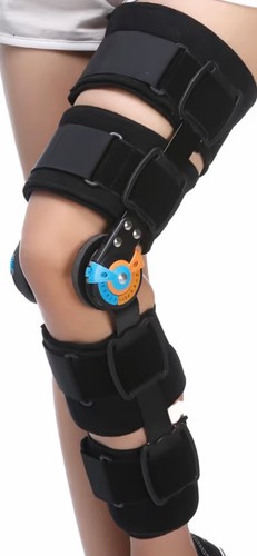 Hinged rom knee - knee, brace