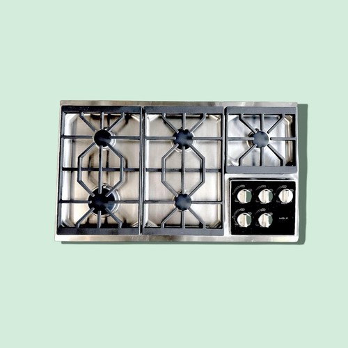 Wolf gas hob cooktop - gas,