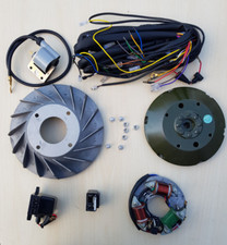 For Vespa 6V To 12 Flywheel & Stator Conversion Kit + wiring  VBB  Super Sprint