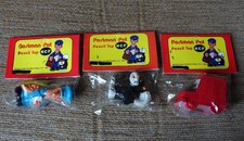 HCF Postman Pat pencil top topper lot x 3 different new unused 1983 Jess cat van