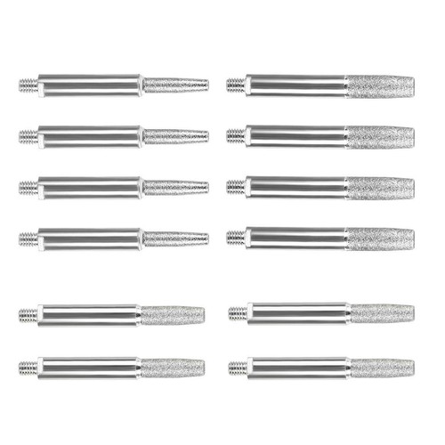 12x carborundum burrs for hand - burrs,