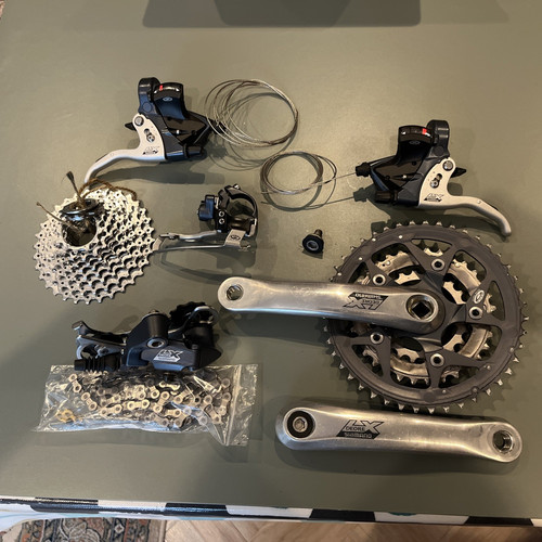 Shimano deore m570 3x9 - shimano, lx