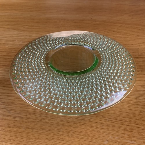 Jobling green art deco glass - jobling,