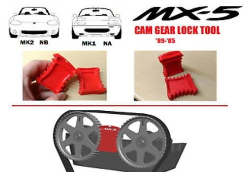 Camshaft pulley locking - , tool