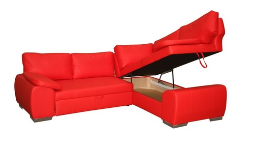 Enzo corner sofa bed with - bed,
