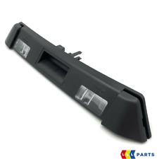 NEW GENUINE AUDI TT REAR TRUNK BOOT HANDLE AND NUMBER PLATE LIGHT SATIN BLACK