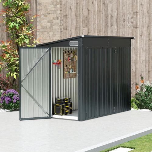 Metal garden shed 8x4ft - shed,