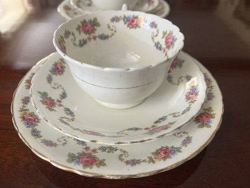 Phoenix china tea trio - phoenix,