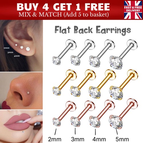 Cartilage earrings stud - cartilage,