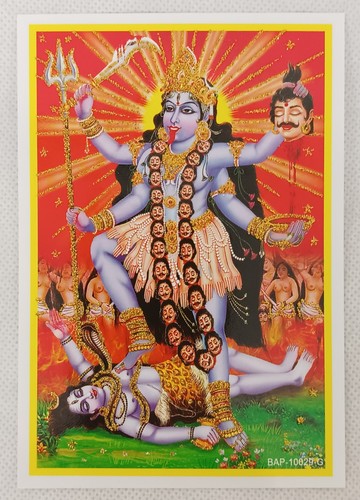 Kali hindu goddess glossy - kali,
