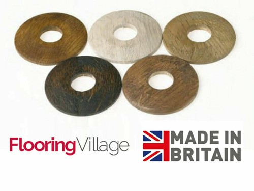 Solid oak radiator pipe cover - oak,