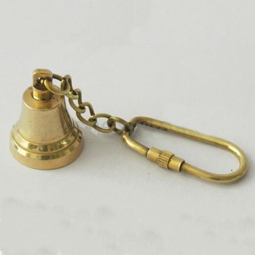 Solid brass ships bell - brass,