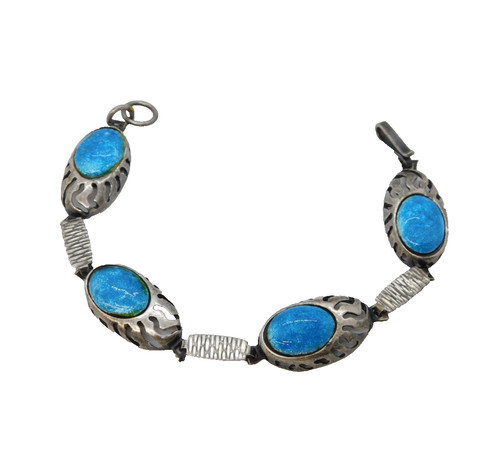 Navajo sterling silver blue - navajo,