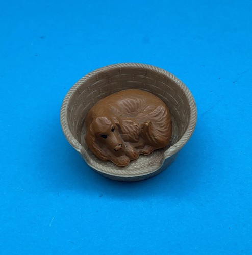 Vintage dolls house triang dog - dolls,