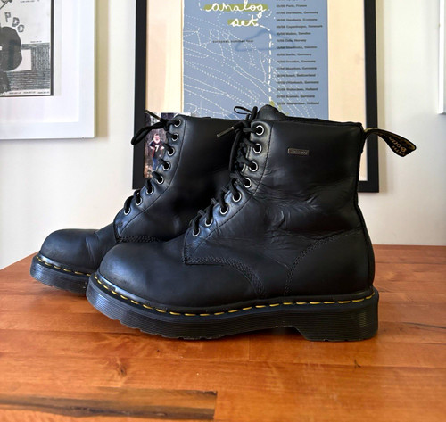Martens waterproof black - martens,