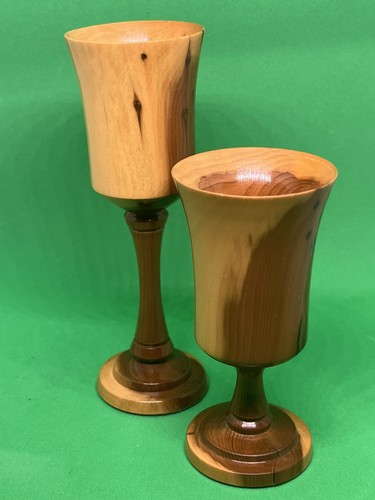 Set handcrafted turned - of, 2